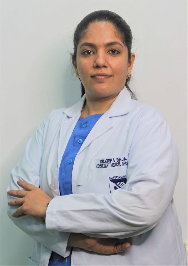 Best Medical Oncologist in Hyderabad Dr KRIPA BAJAJ Basavatarakam Indo American Cancer hospital