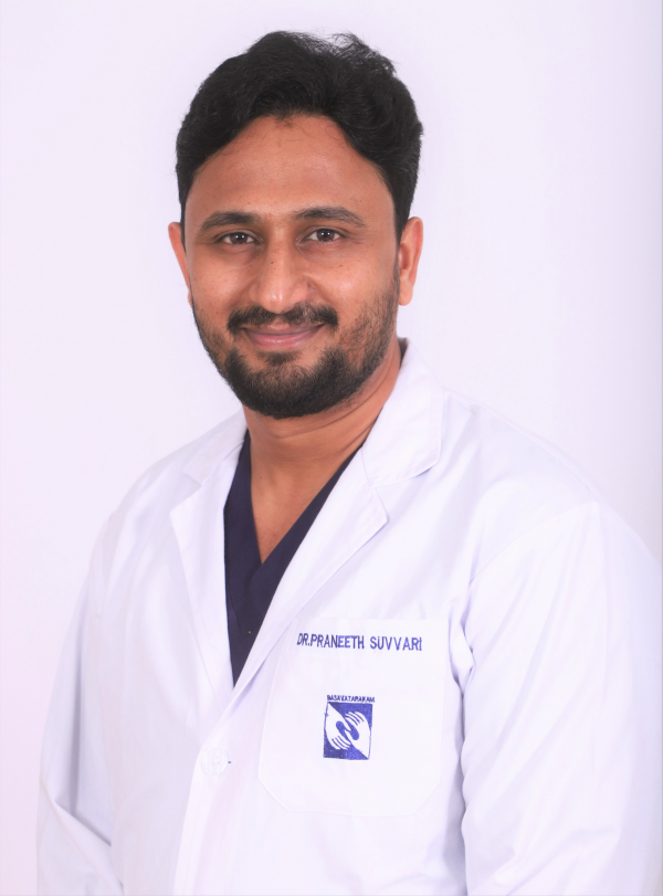 best anesthesiologist in india Dr Praneeth Suvvari basavatarakam cancer hospital