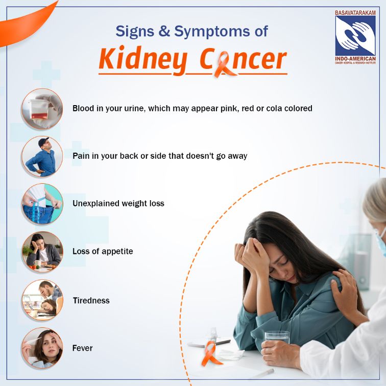 signs and symptoms of kidney cancer