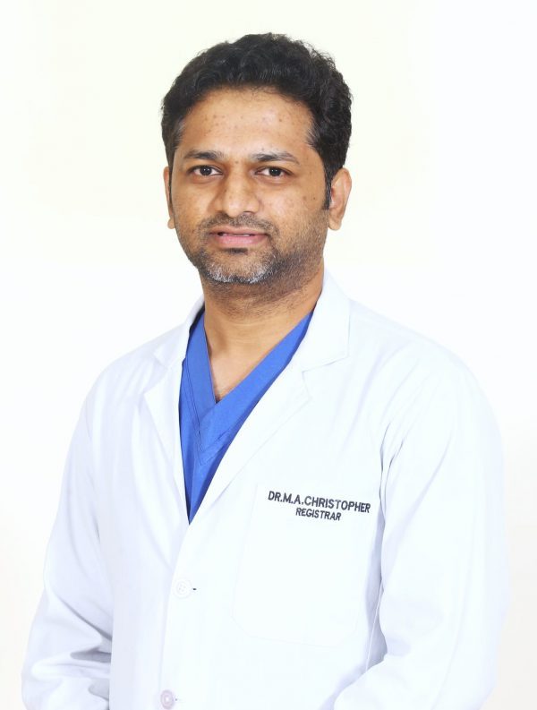 Dr Asiel Christopher - Best Anesthesiologist In Hyderabad - Basavatarakam Cancer Hospital