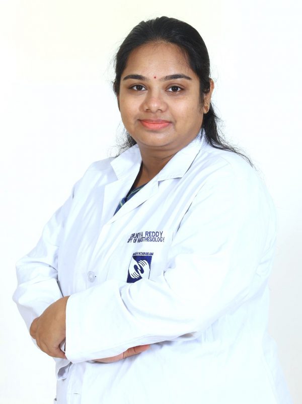 Dr Nitya Reddy - Best Onco Anesthesiologist in Hyderabad